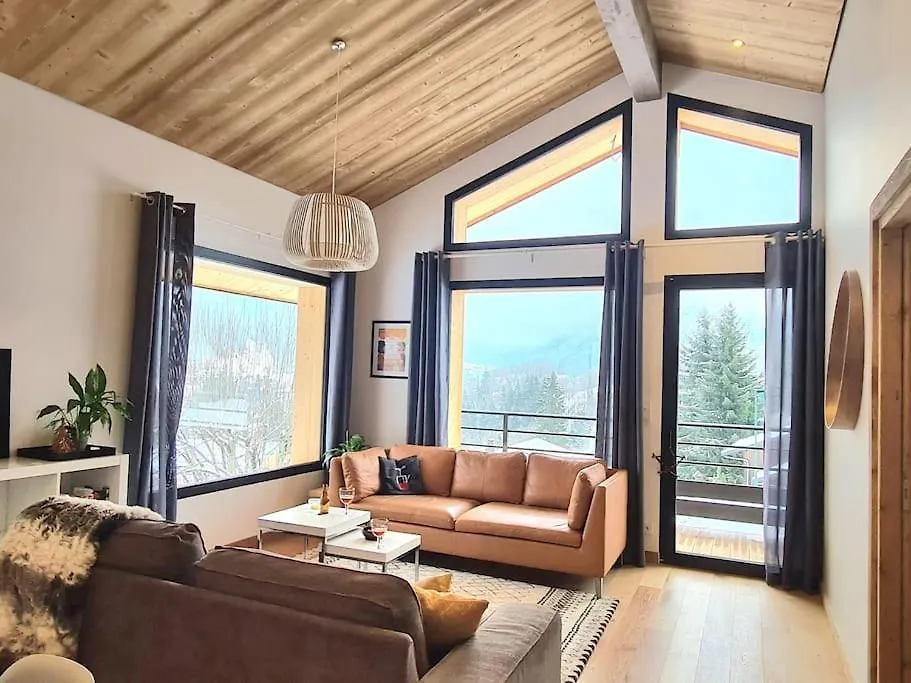 דירות Essert-Romand Chalet Kara